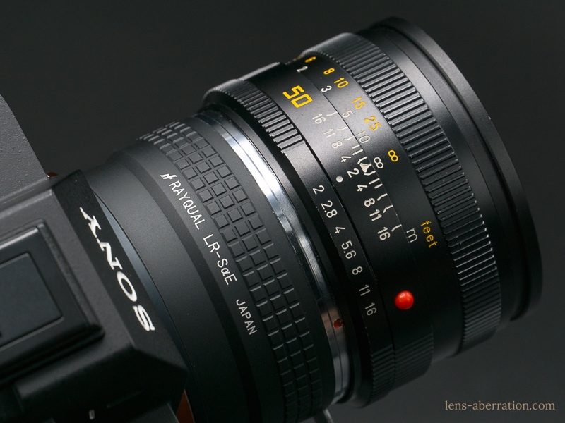 ライカ】Leica SUMMICRON-R 50mm F2 Type II 外観レビュー | 収差Love