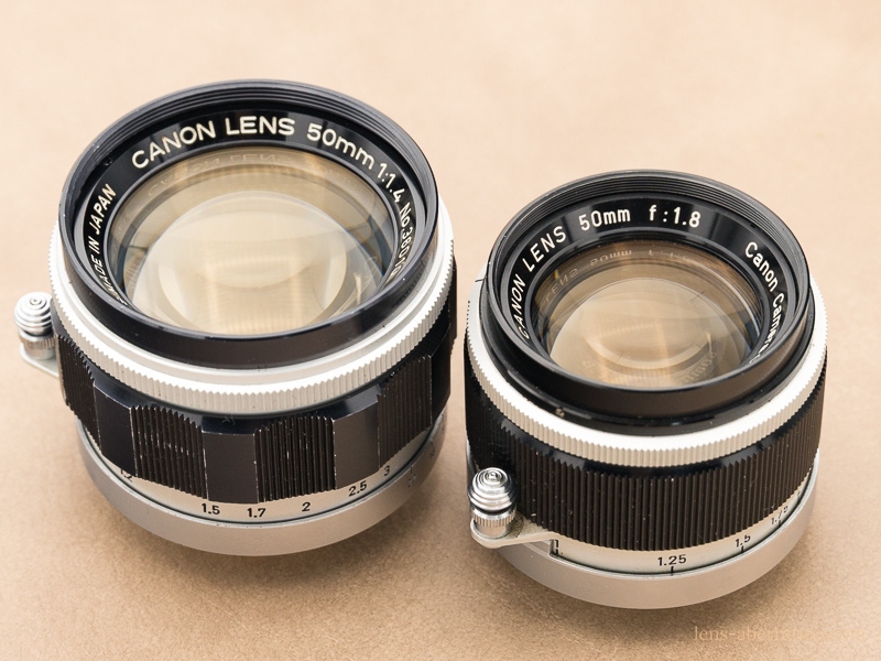 Canon 50mm F1.4 II (L39) 外観レビュー | 収差Love