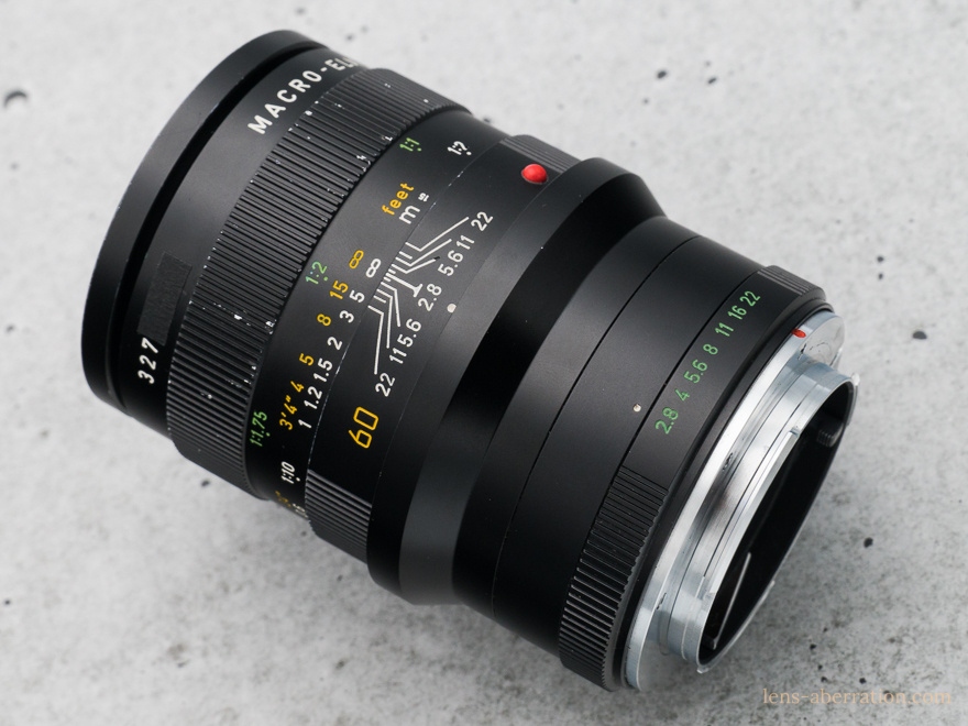 ライカマクロ】LEICA MACRO-ELMARIT-R 60mm F2.8 外観レビュー | 収差Love