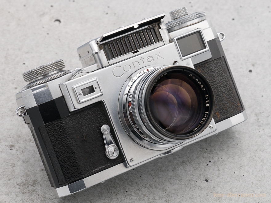 本家ゾナー】Contax Sonnar 50mm F1.5 外観レビュー | 収差Love