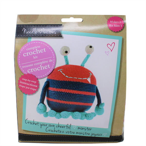 Crochet Kit: Monster - Needle Licious – Len's Mill