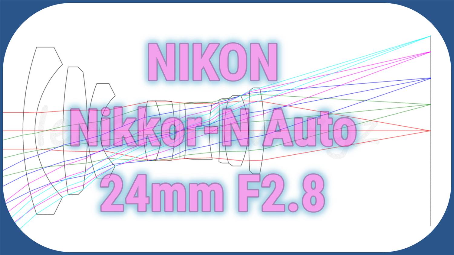 光学エンジニアの解説】 ニコン広角レンズ NIKON Nikkor-N Auto 24mm