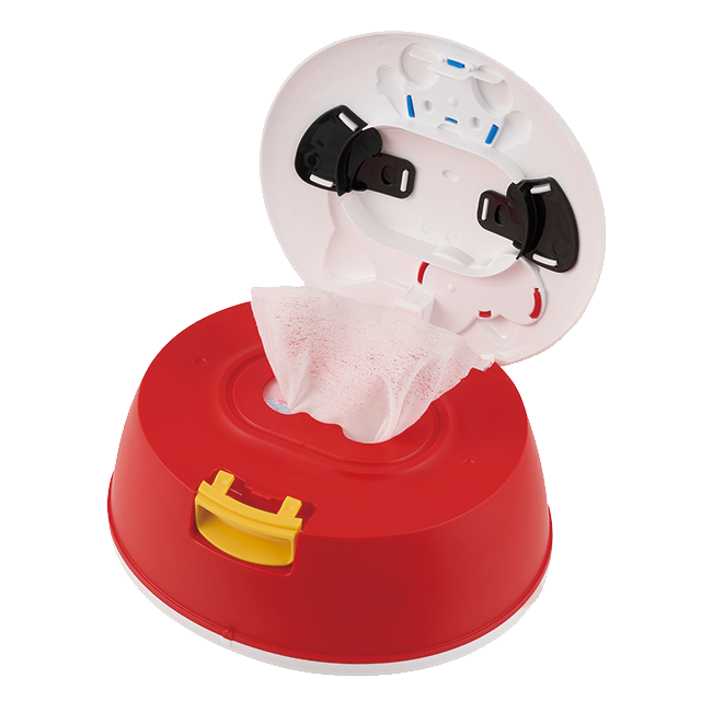 ハローキティ 水99.9％ウエットティシュケース付 - Lec.Be