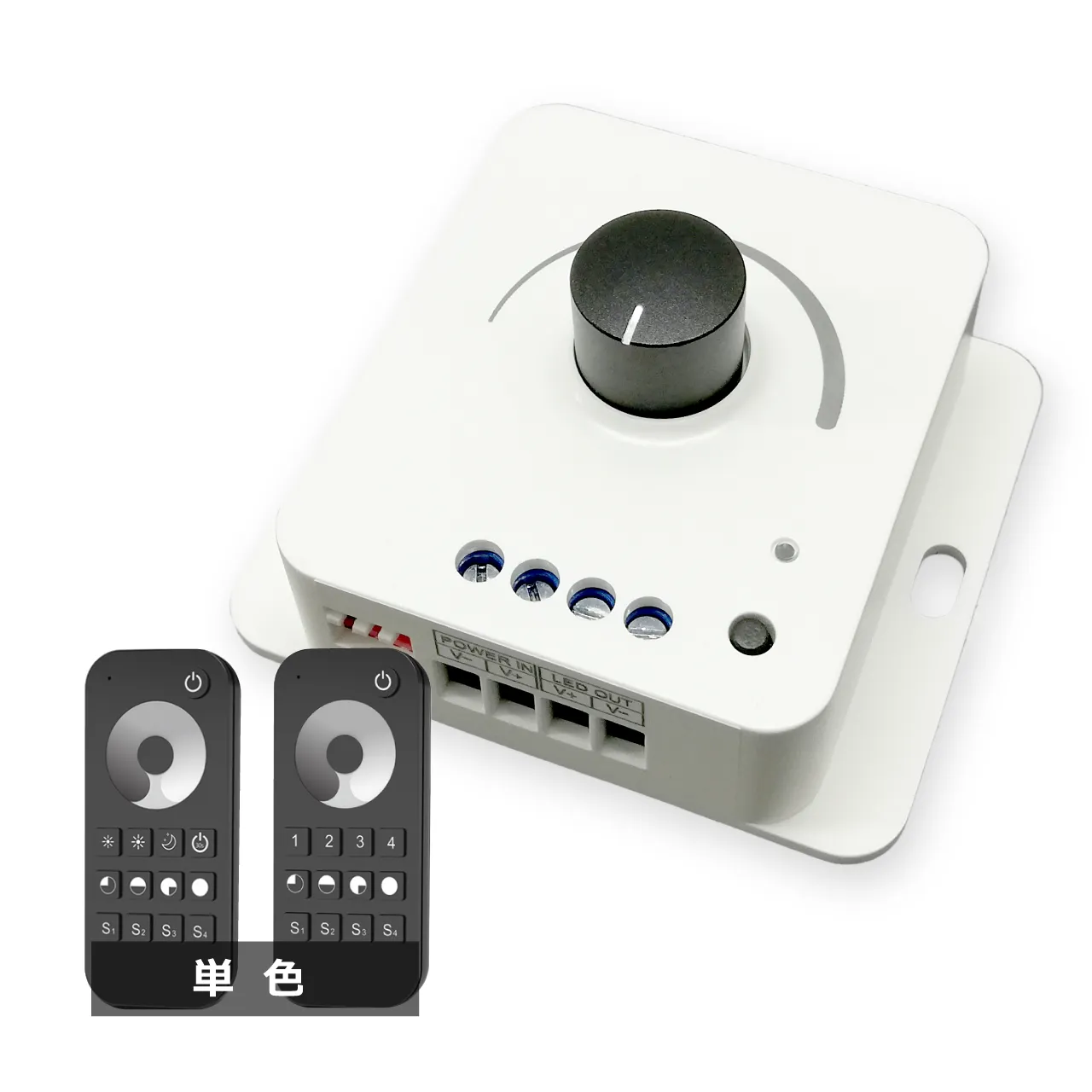 1ツマミ単色コントローラーmini VJ1-KS｜ジェイダブルシステム