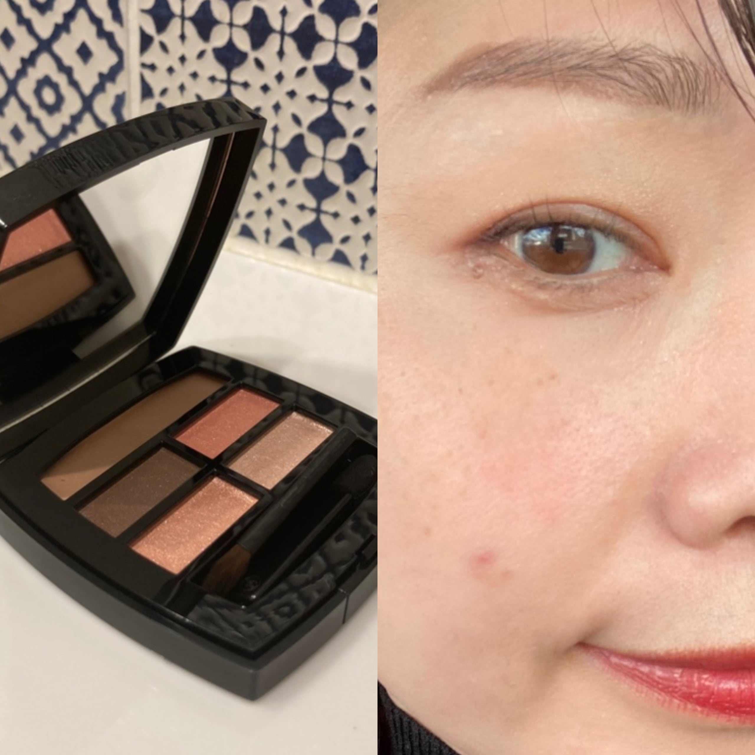 CHANEL】アイシャドウ/レ ベージュ パレット ルガールのウォームで目元