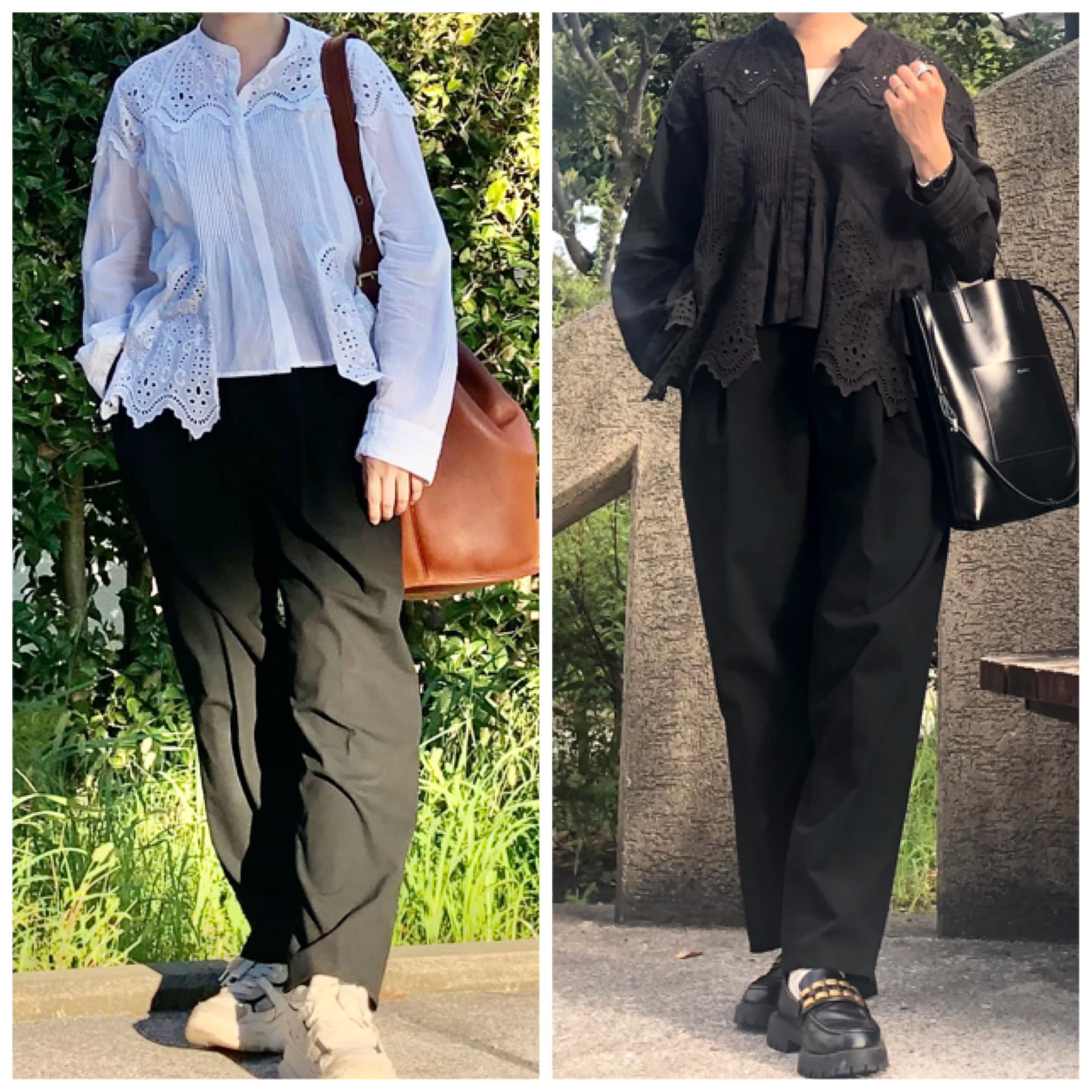 カレンソロジー】色チ買いブラウスでそれぞれの表情 | LEE