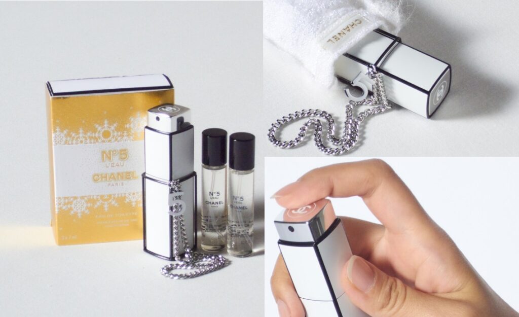 まるでアクセサリー！【シャネル】ホリデー限定シャネル Nº5のスプレイ
