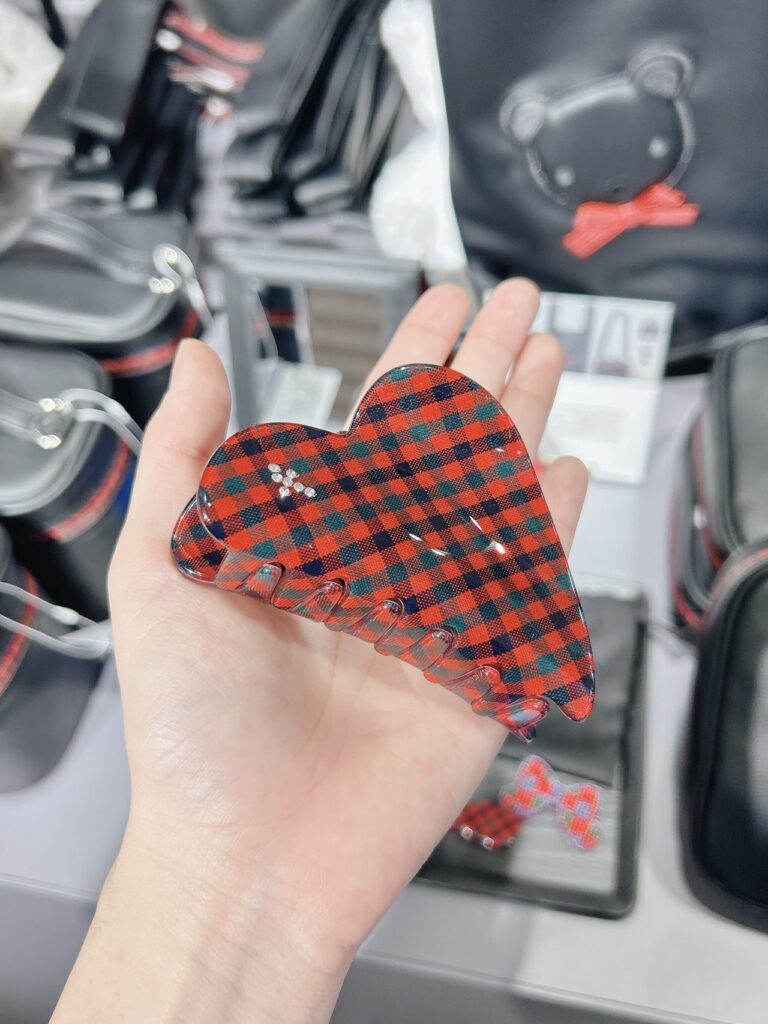 ファミリア ヘアクリップ ハート型 ファミリア ヘアクリップ ハート型