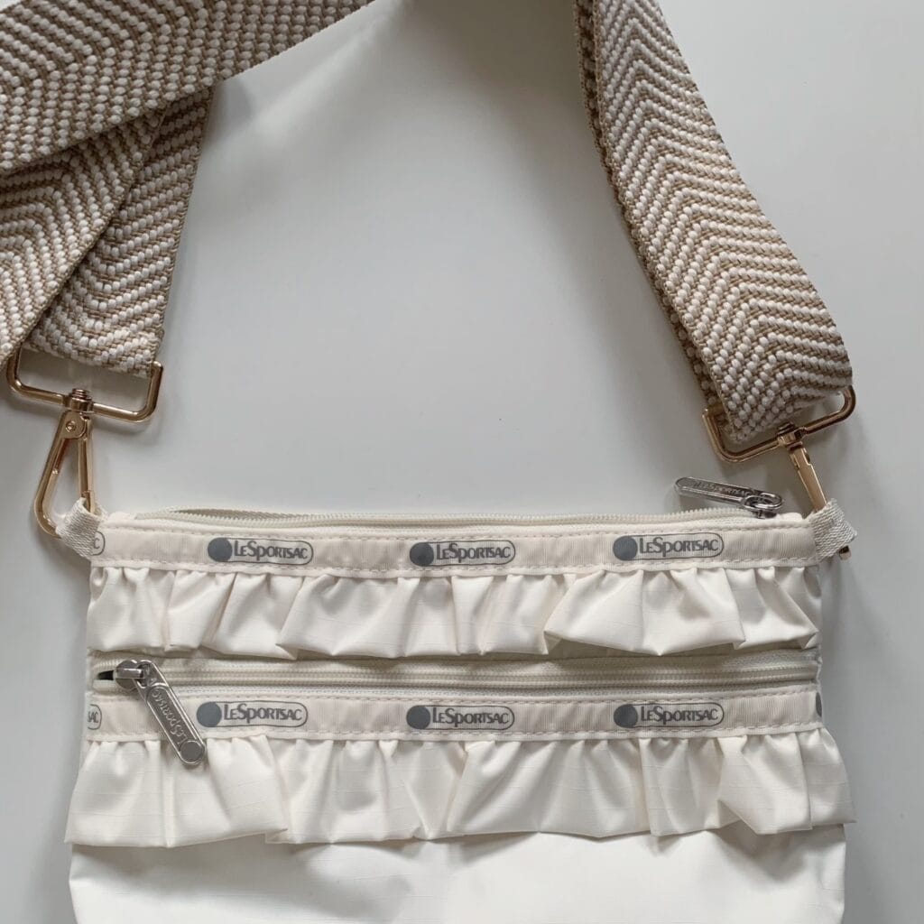 身軽でいたい日のためにLeSportsac（レスポートサック）のラッフル