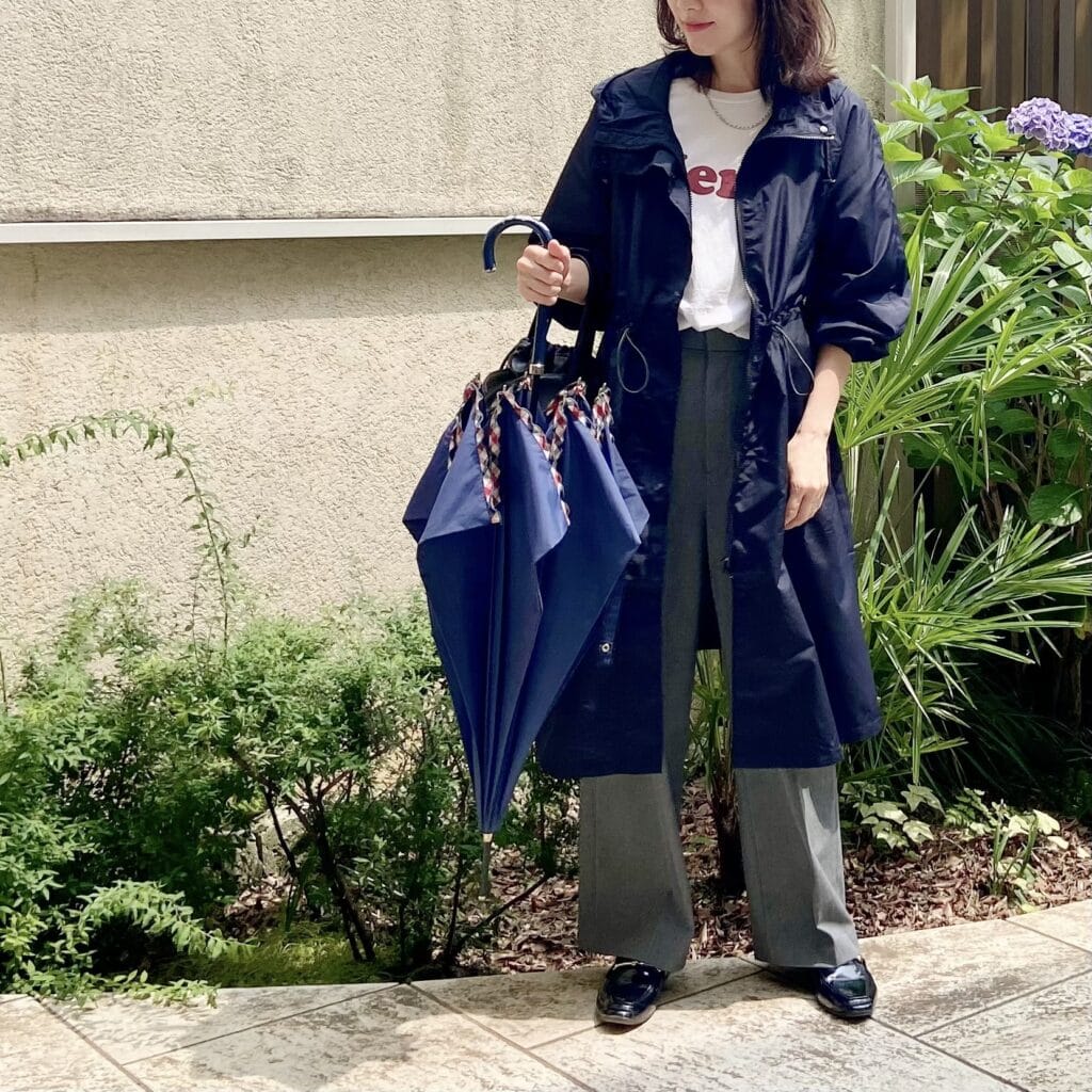 LEEマルシェ】any SiS ポケッタブルレインコートがすごく便利です！ | LEE