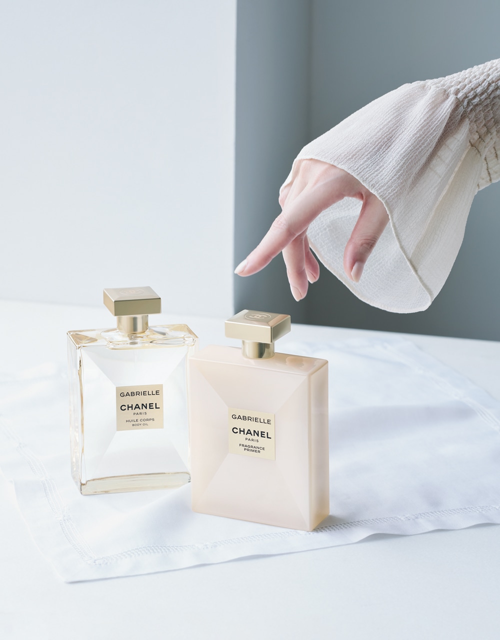 ガブリエル シャネル】新発想のフレグランス プライマーとボディオイル