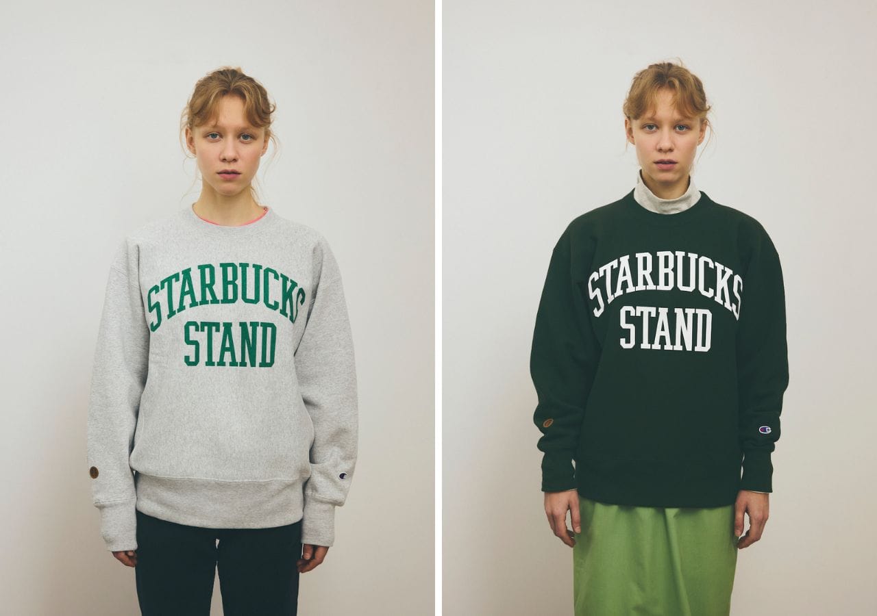 スターバックス×ビームス】チャンピオン別注スウェットシャツは完売
