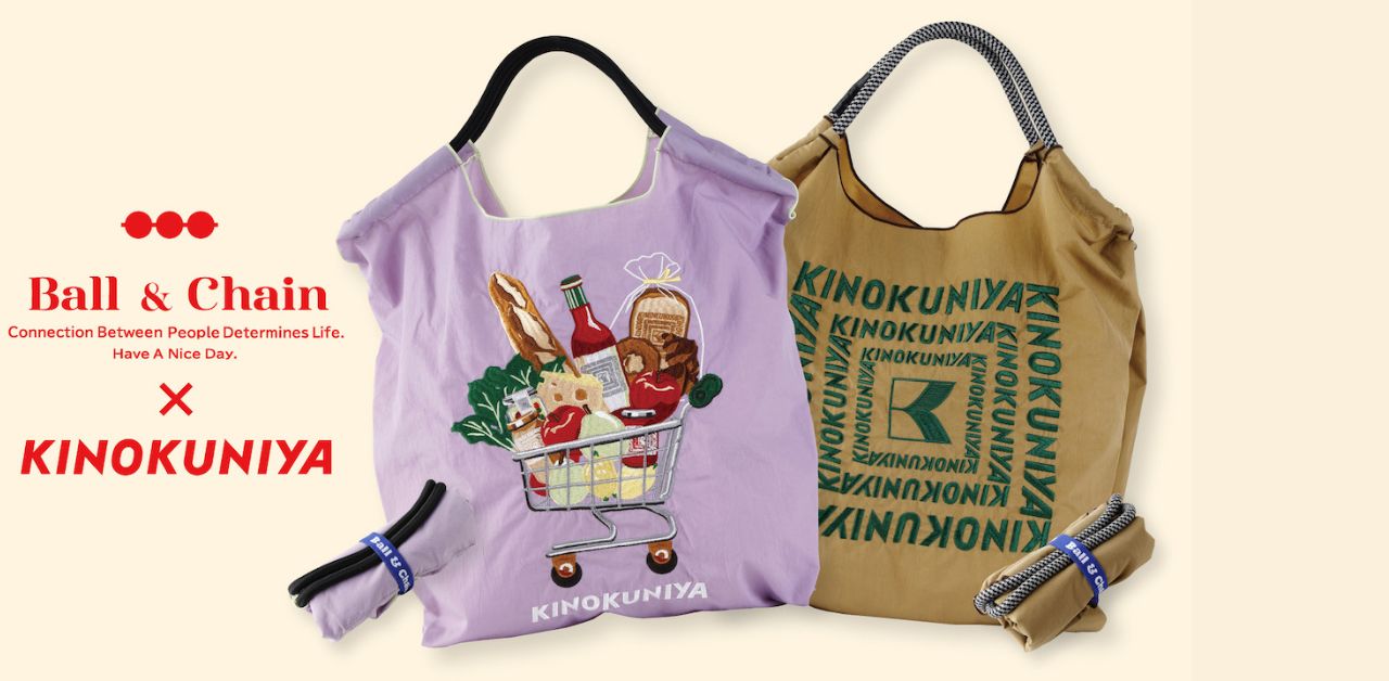 ボールアンドチェーン×紀ノ国屋】コラボ刺繍バッグが可愛い！カート柄