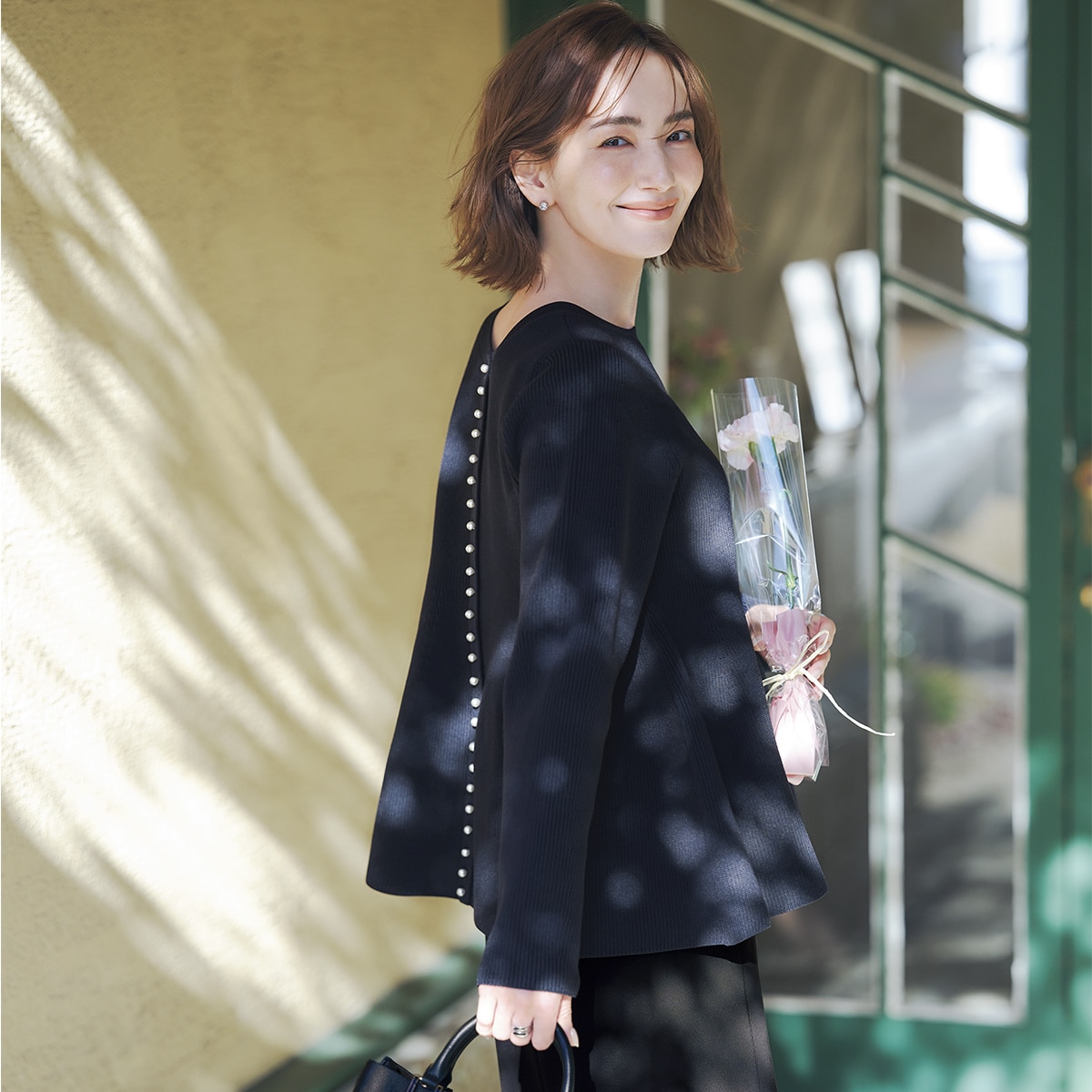 五明祐子さん愛用】エアリーな「ヌキテパ」のエアリーブラウスが復刻