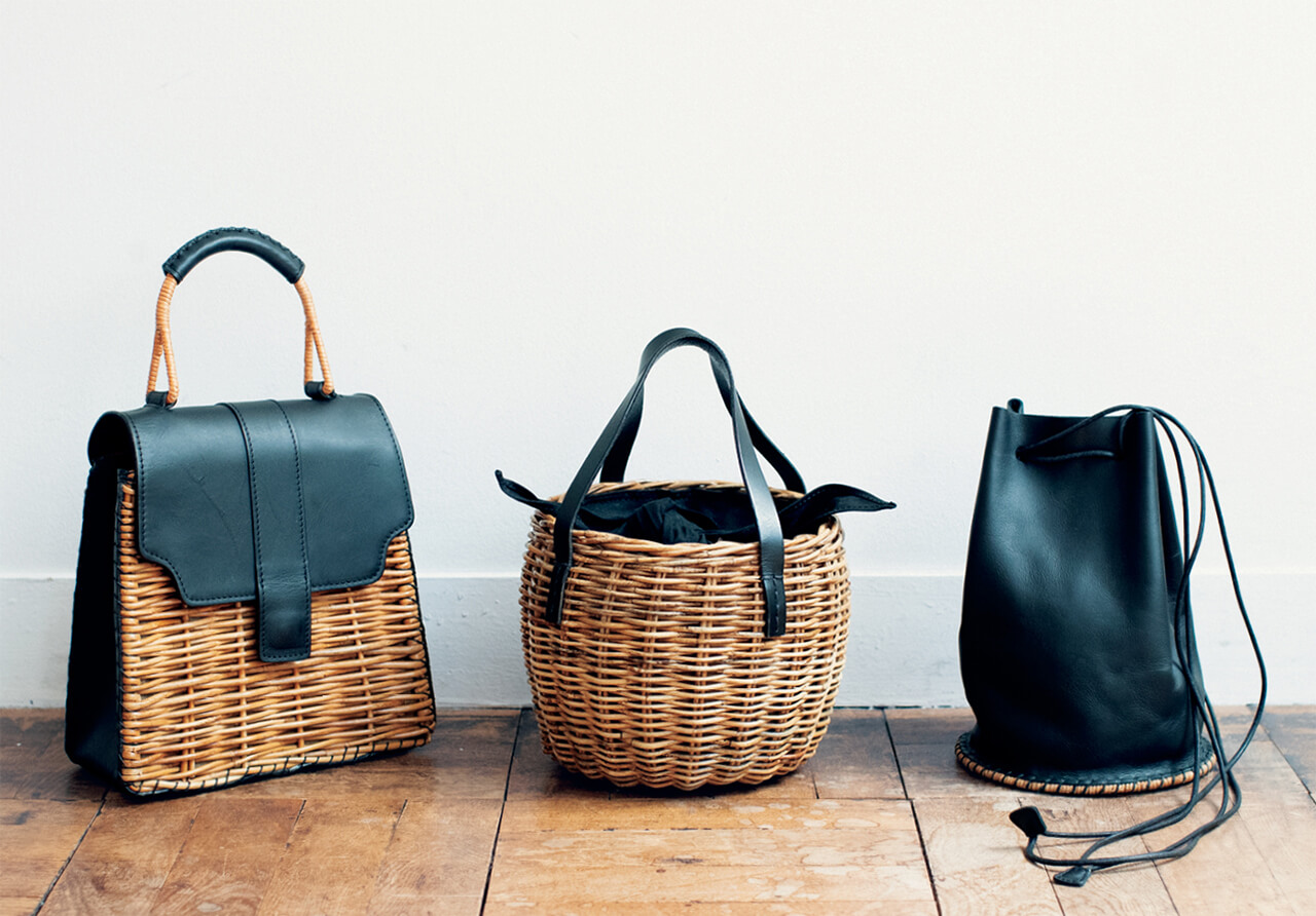 1点投入するだけで、上品な可愛さを醸し出す「バグマティ」のかご