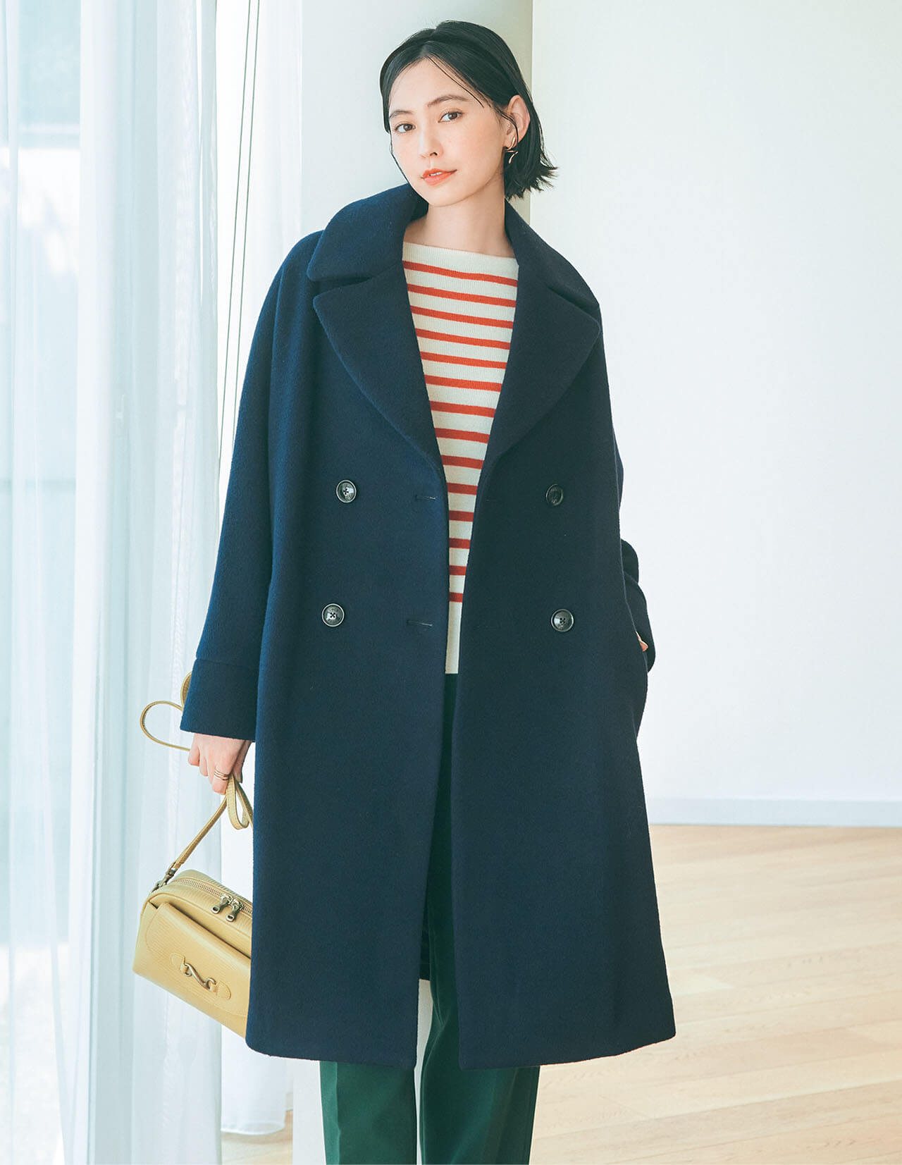 毎シーズン完売続出「TICCA」のネイビーコートが進化して今年も登場