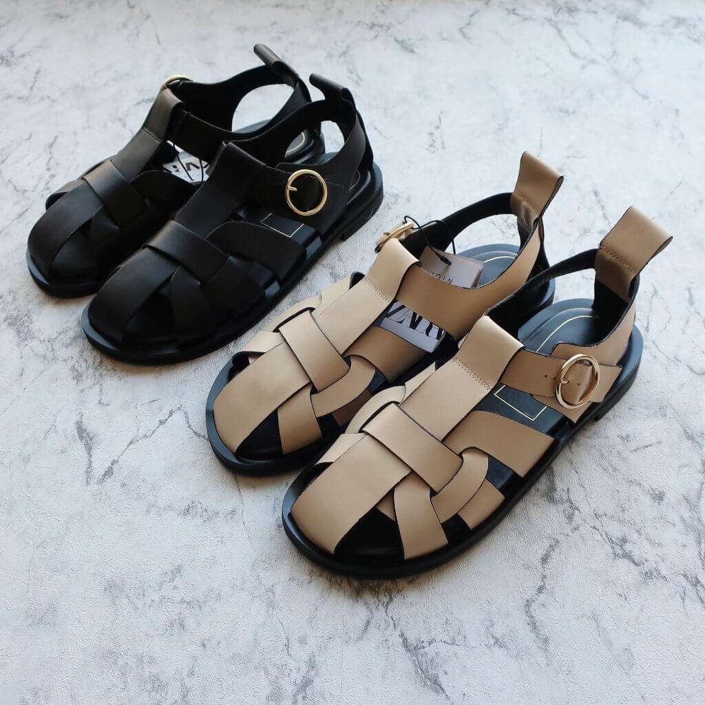 ZARA】GWセールでフラットケージサンダル2色買い。 | LEE