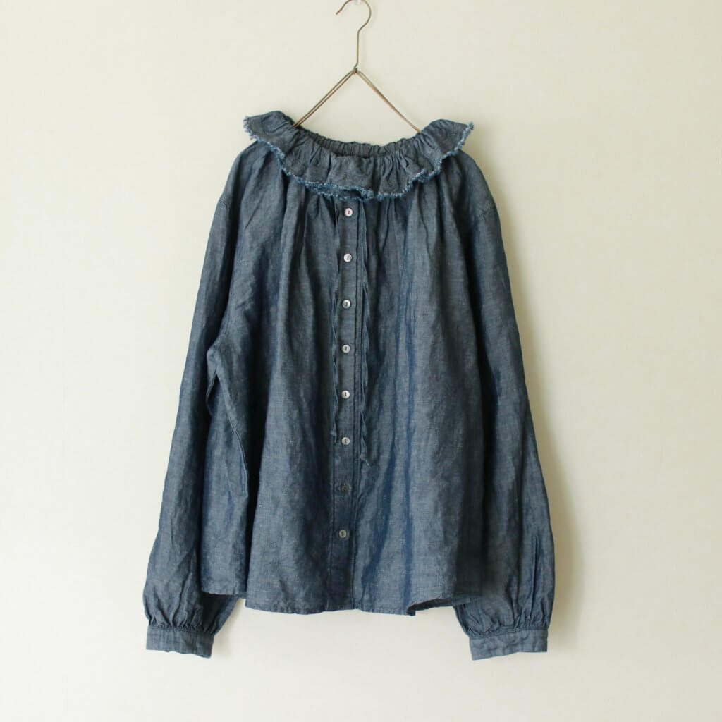 買ってよかった！【nest Robe（ネストローブ）】デニムフリルシャツ | LEE