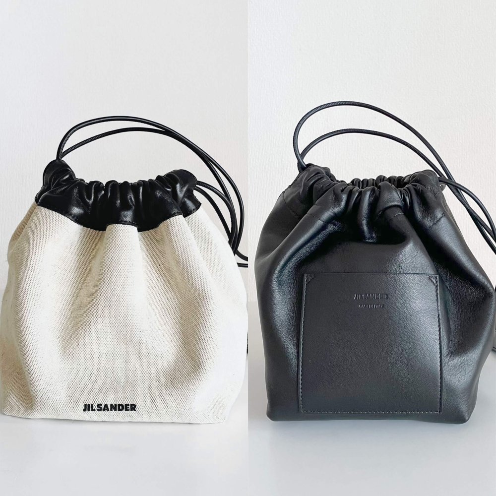 JIL SANDER】リバーシブル巾着バッグ | LEE