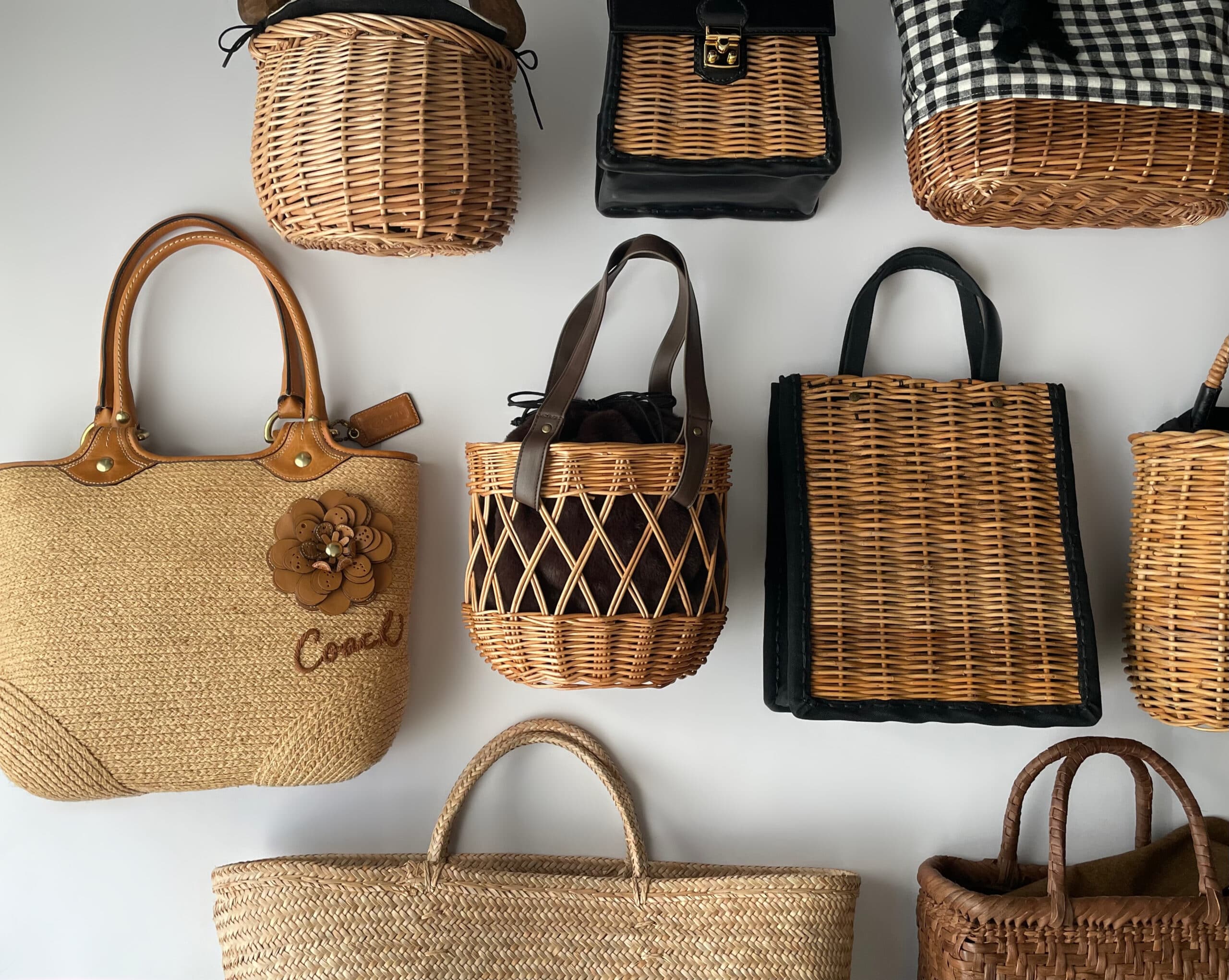 異素材MIXが可愛い！ファー巾着かごバッグが仲間入り！ | LEE