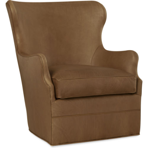 L1983-41SW LEATHER SWIVEL CHAIR | Swivel & Gliders | Lee Industries