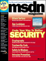 MSDN Magazine Issues from 2004 | Microsoft Learn
