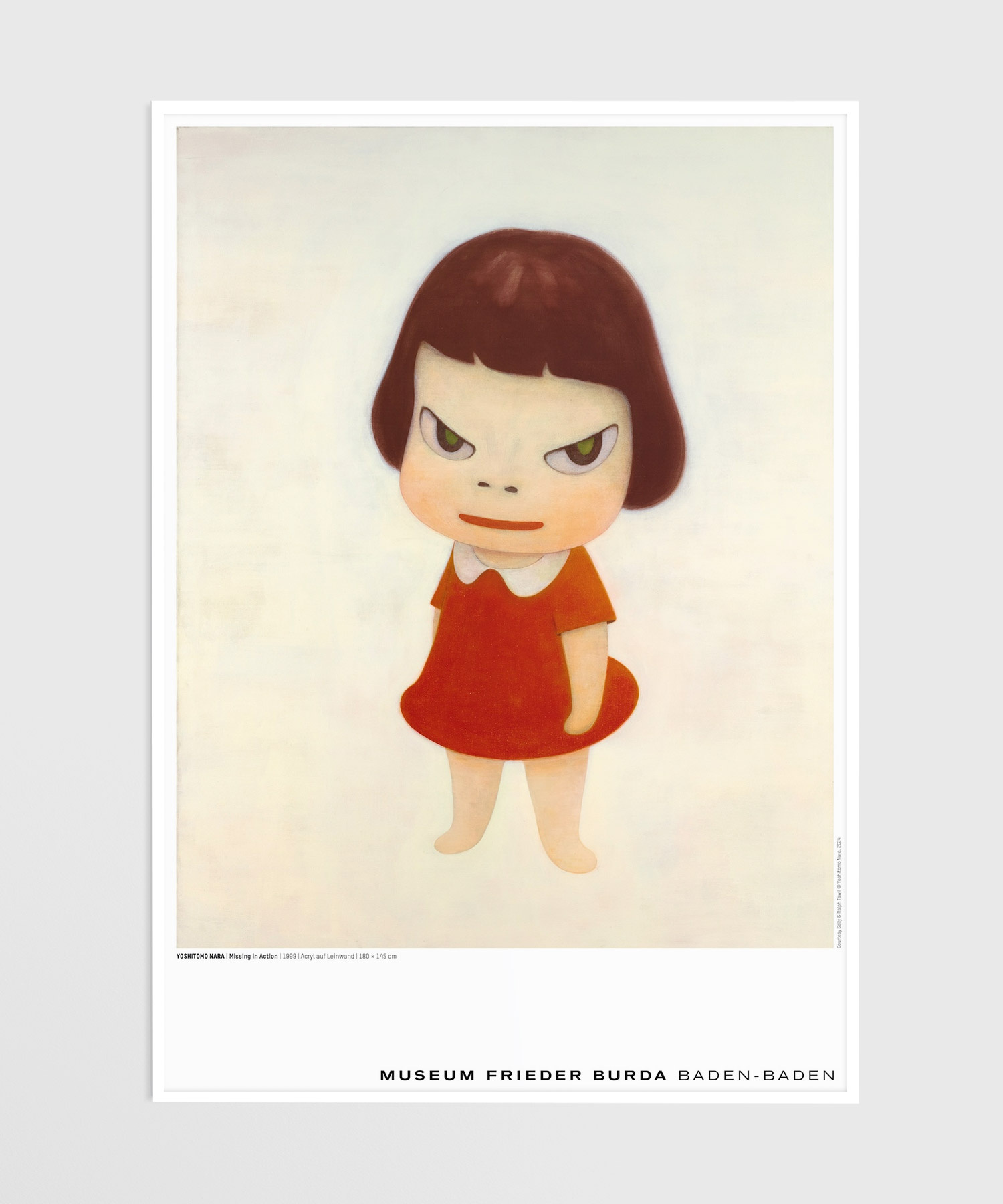 Kansaibrio様専用】奈良美智 B2ポスター奈良美智 君や 僕に ちょっと似