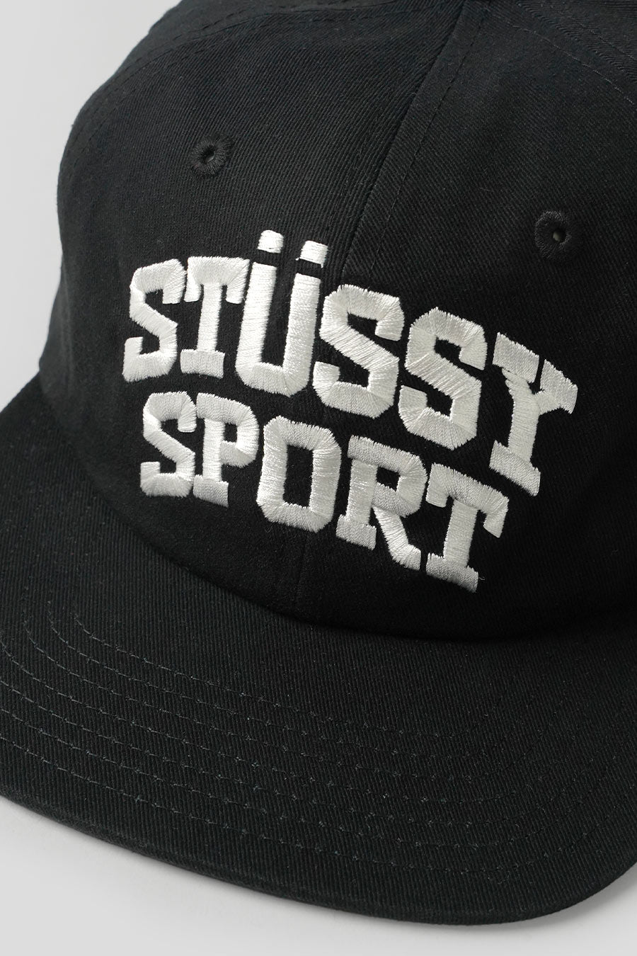 Stussy - BLACK STÜSSY SPORT CAP – LE LABO STORE