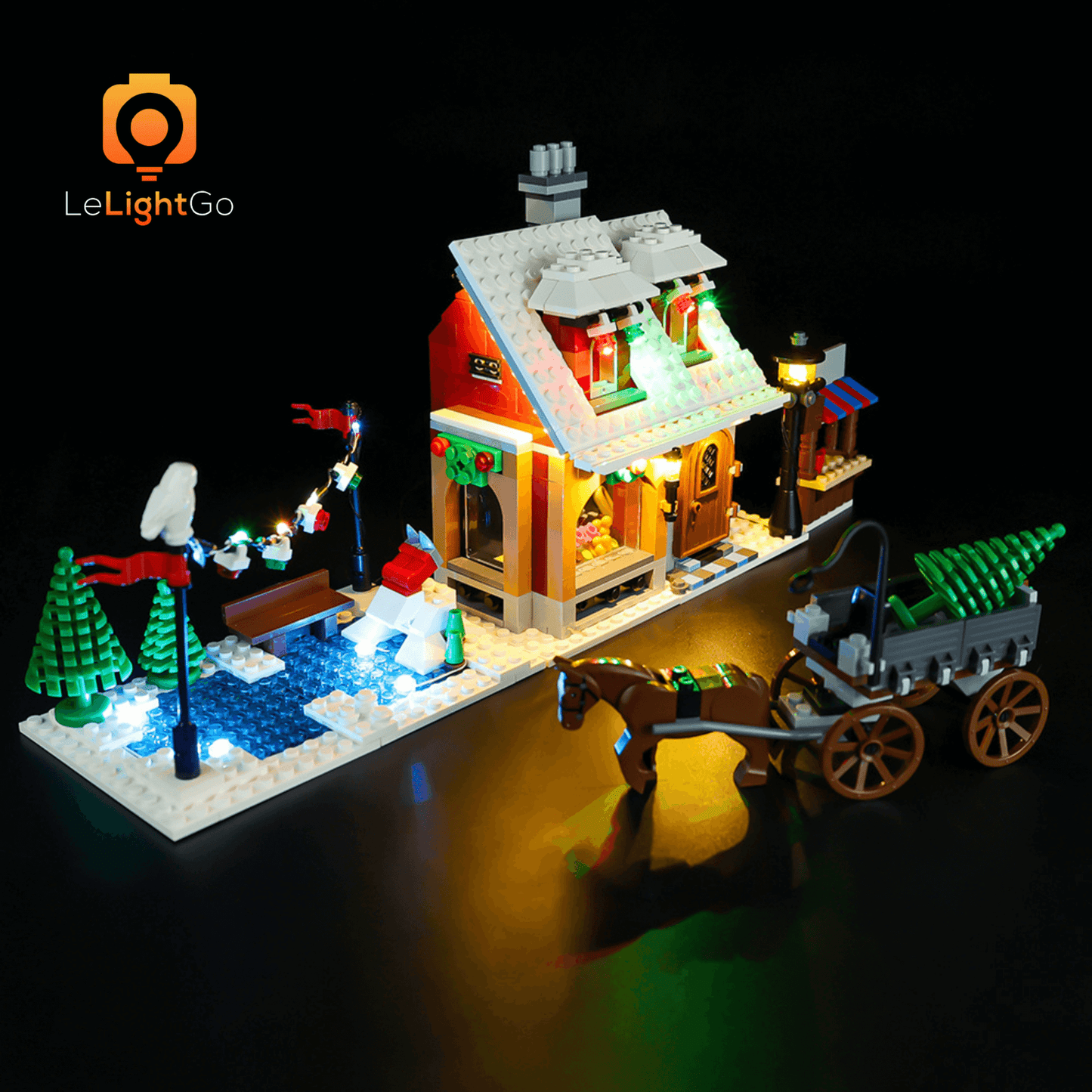 Light Kit For Winter Village Bakery 10216 – LeLightGo