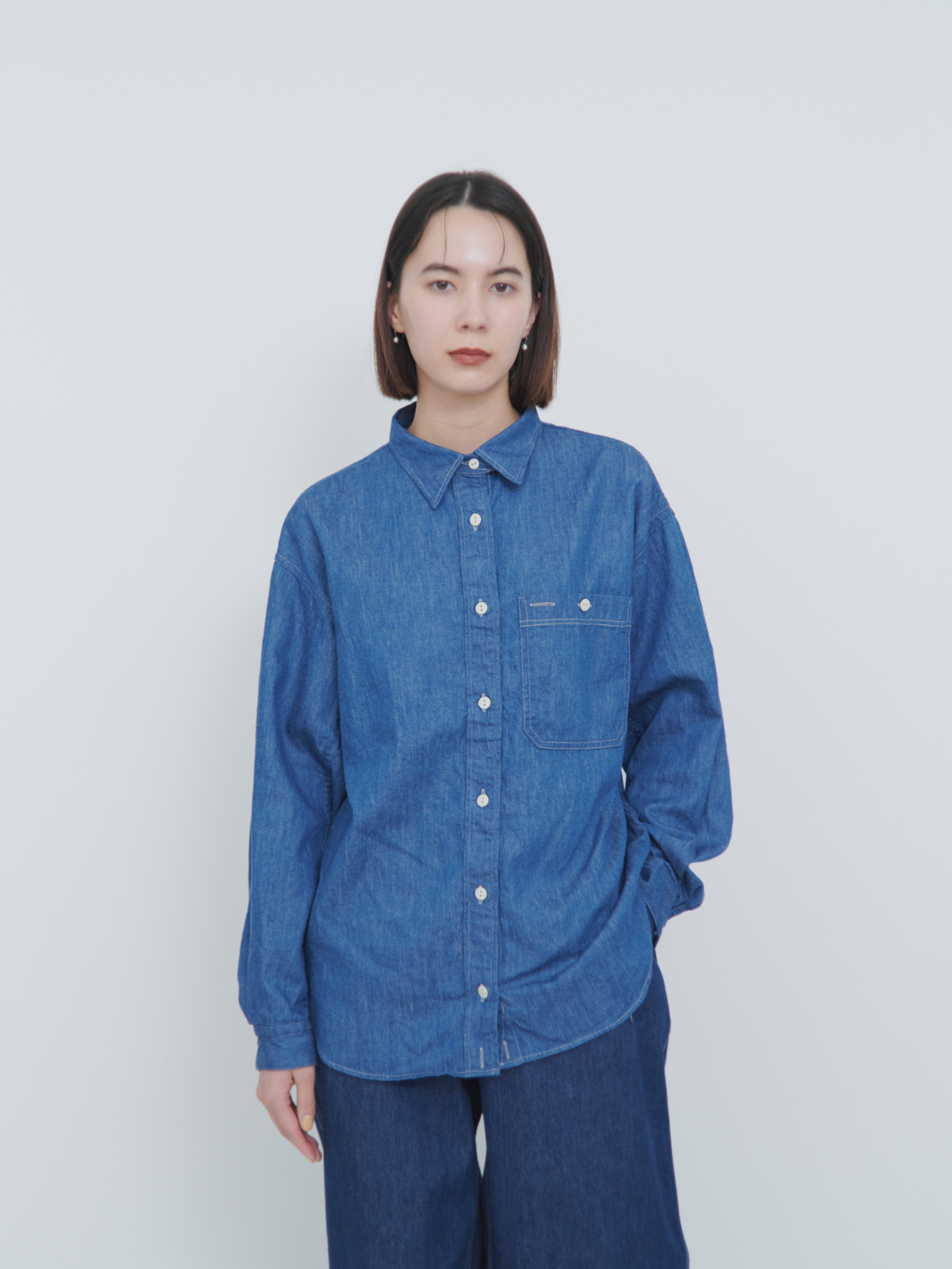 lelill レリル 2WAY WORK SHIRT