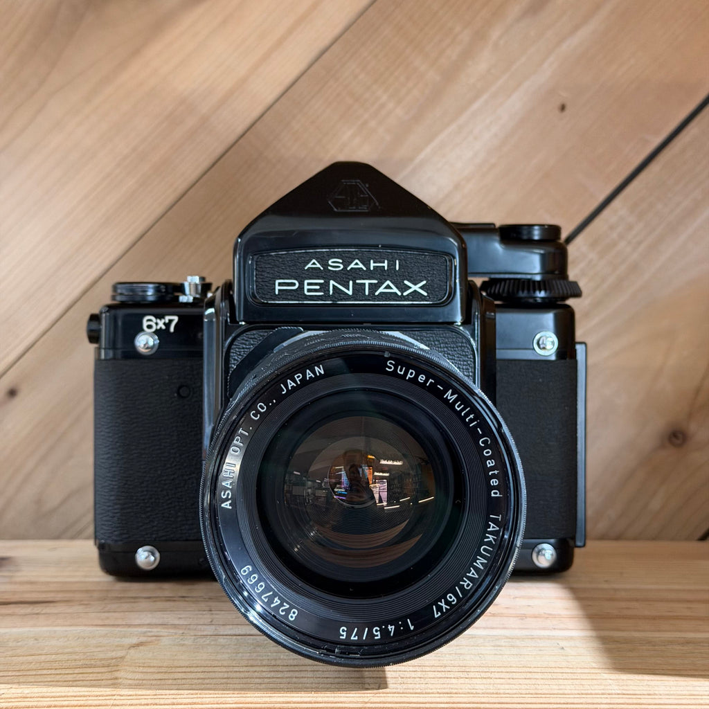 Asahi Pentax 6×7 Medium Format SLR Camera w/ SMC Takumar 75mm f