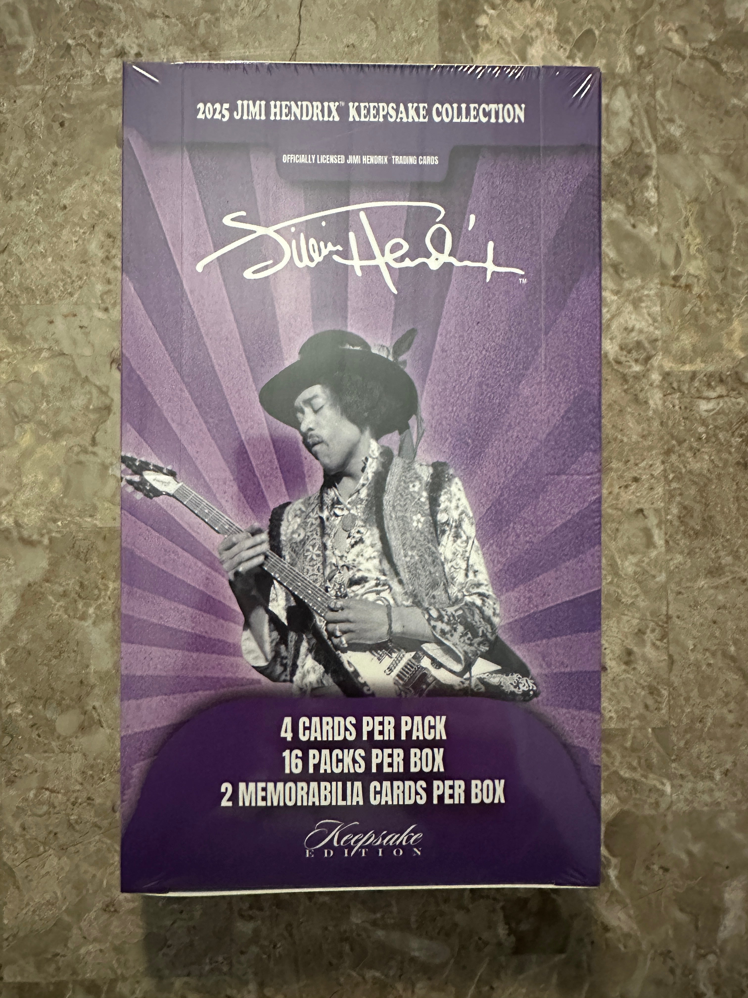 Keepsake: Jimi Hendrix Premiere Hobby Box Edition - Available Now