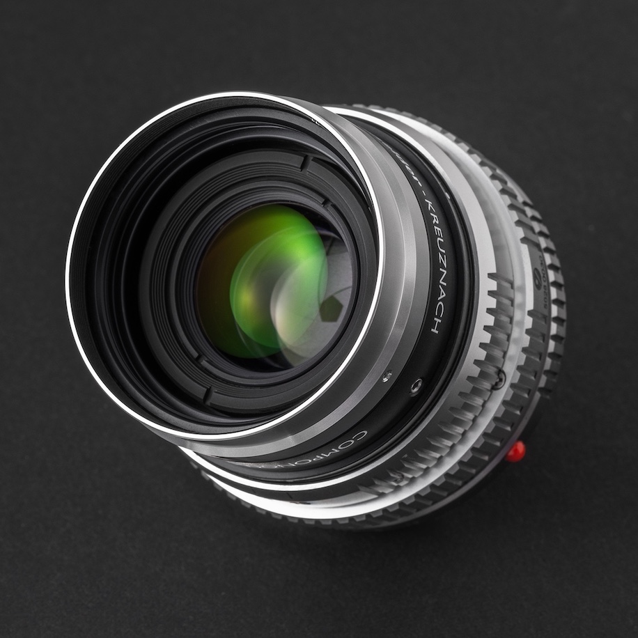 New: modified Schneider-Kreuznach Componon-S 50mm f/2.8 lens for