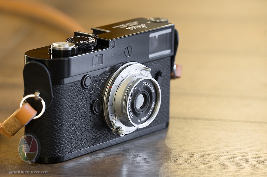 Voigtlander Color-Skopar 35mm f/3.5 Aspherical VM lens for Leica M