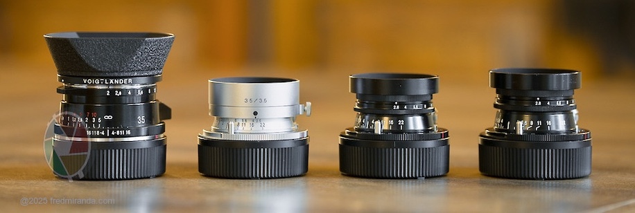 Voigtlander Color-Skopar 35mm f/3.5 Aspherical VM lens for Leica M