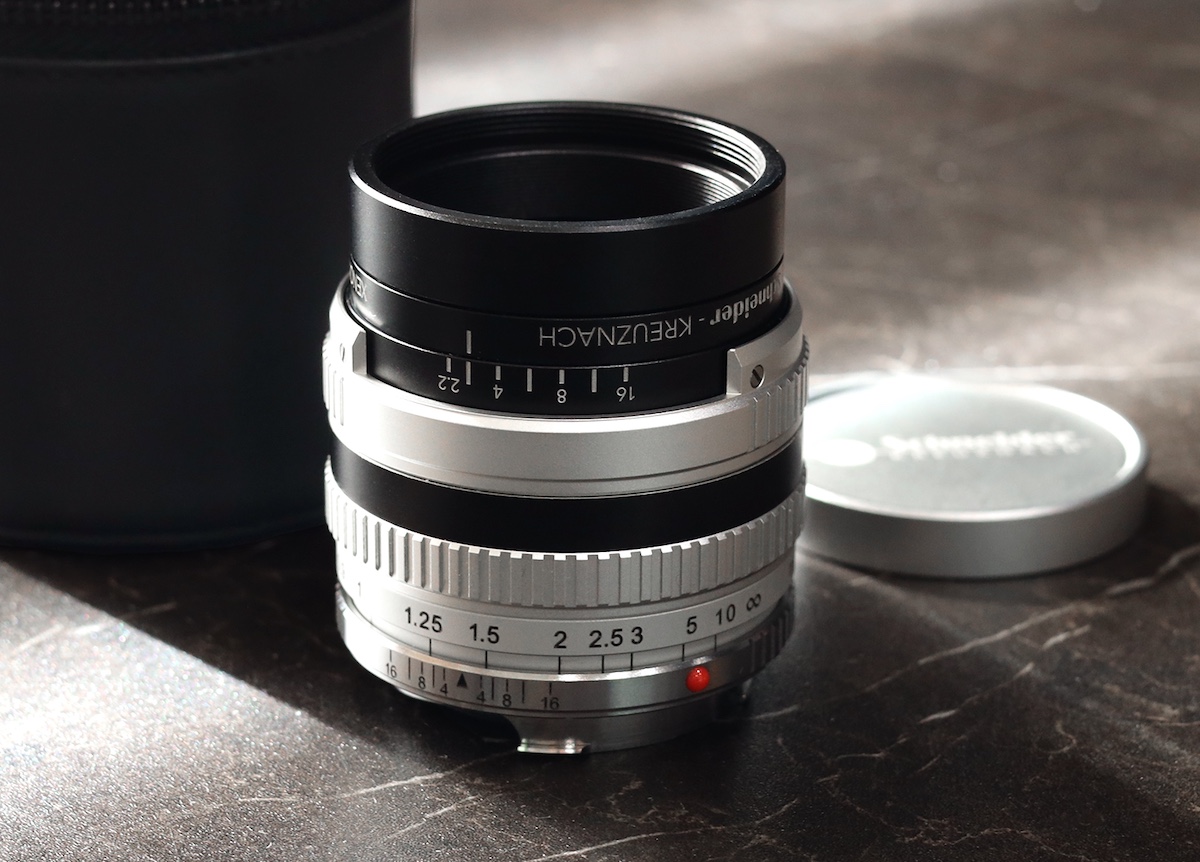 Now available: modified Schneider-Kreuznach XENON-EMERALD 50mm f