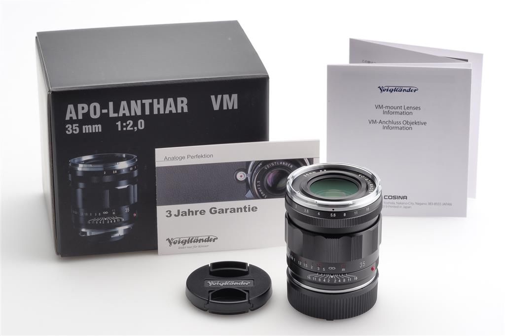 The new Voigtlander APO-LANTHAR and ULTRON 35mm f/2 Aspherical VM
