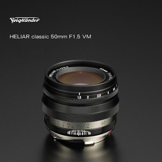 Voigtlander HELIAR Classic 50mm f/1.5 VM lens for Leica M-mount