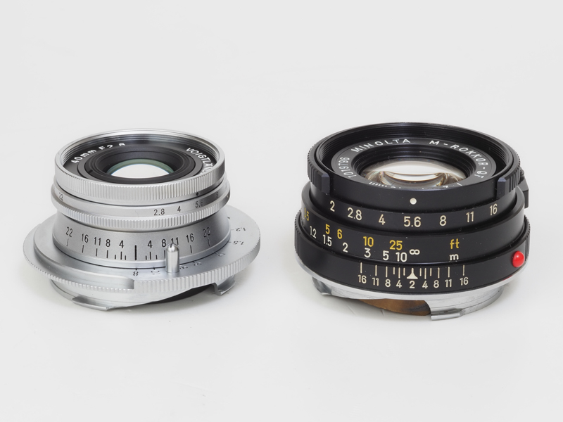 The new Voigtlander HELIAR 40mm f/2.8 Aspherical lens for VM and