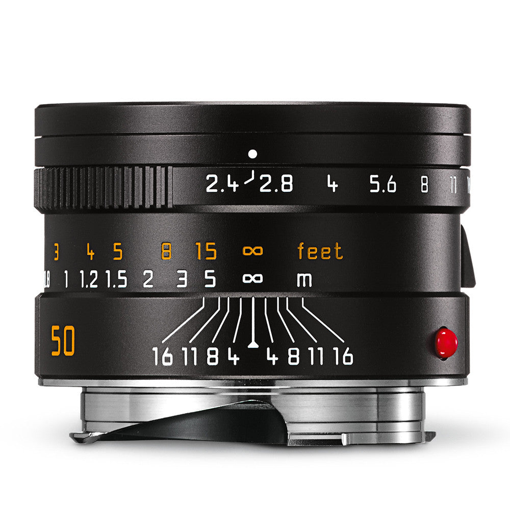 Leica Summarit-M 50mm f/2.4 Black Anodized Finish - Leica Store Miami