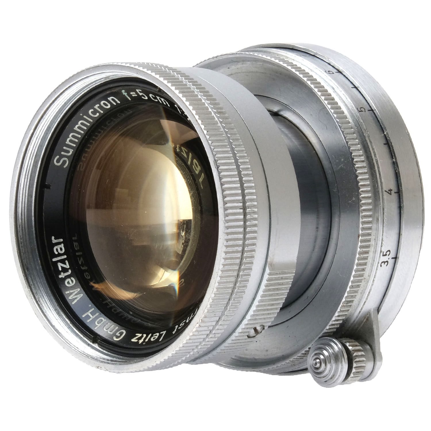 Leica 5cm f2 Summicron Collapsible (1st batch) 921946 – Leica