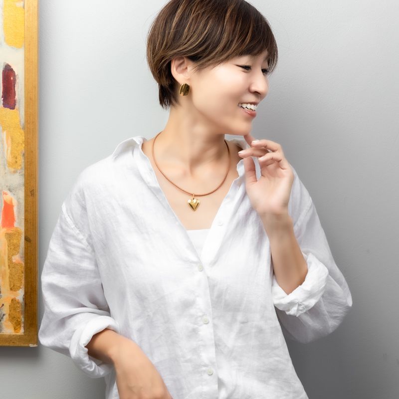 着せかえハートチャーム / オシャレをあきらめない、ママアクセ。『LES