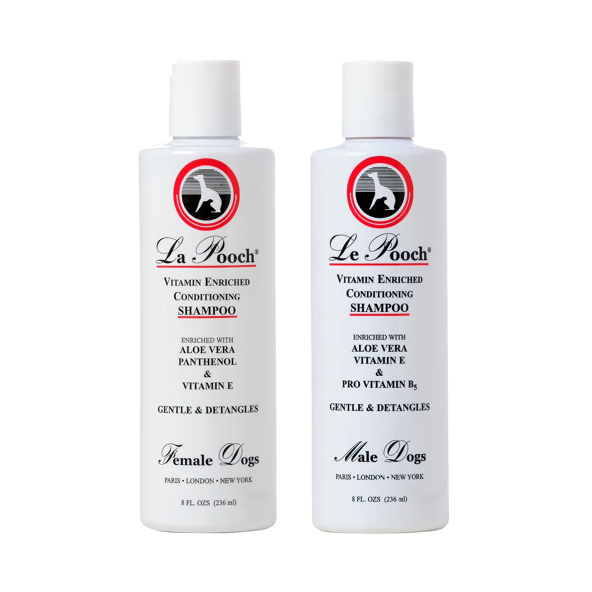 Moisturizing Dog Shampoo - Les Poochs Vitamin Shampoo