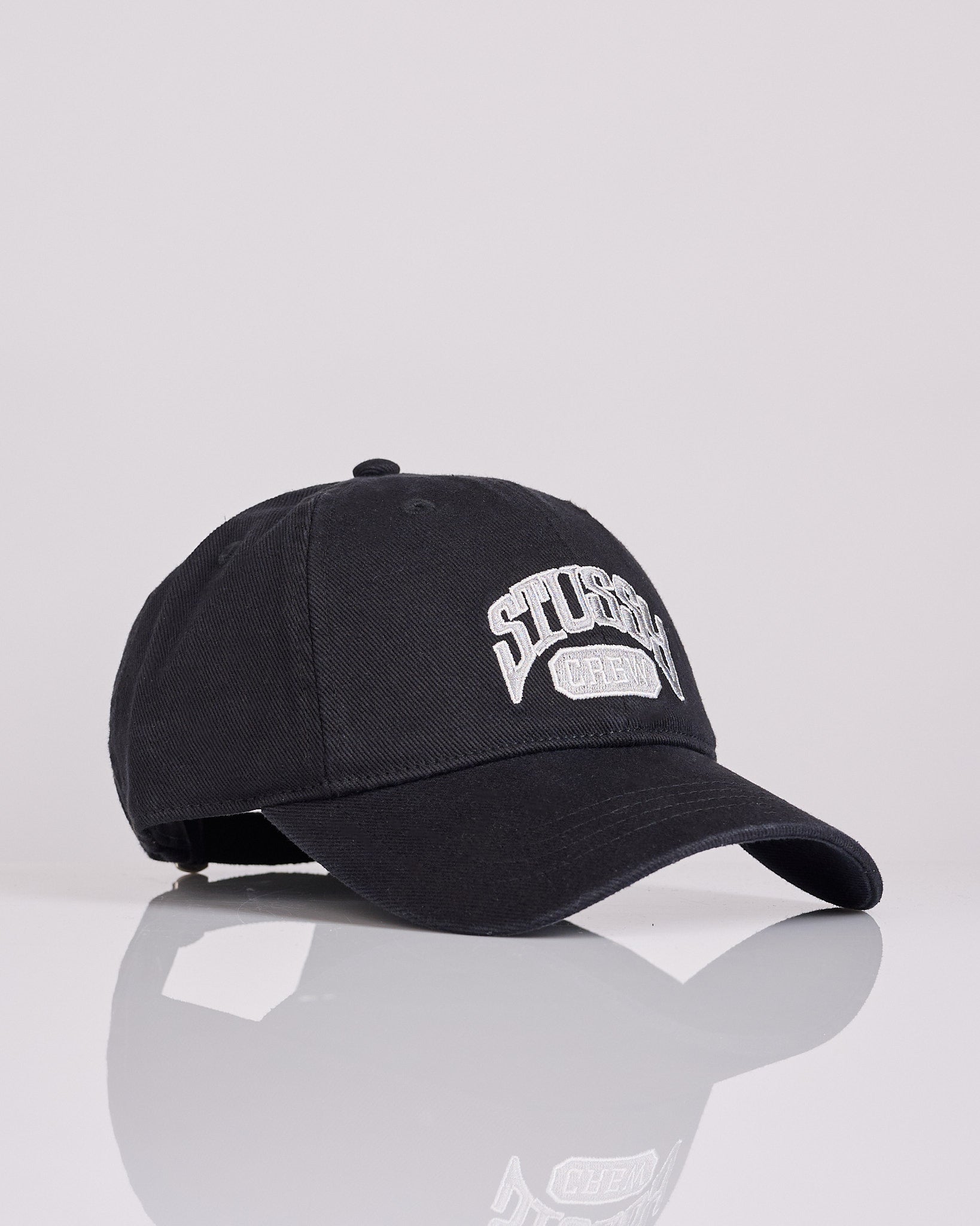 Stussy LP Crew Strapback Black – LESS 17