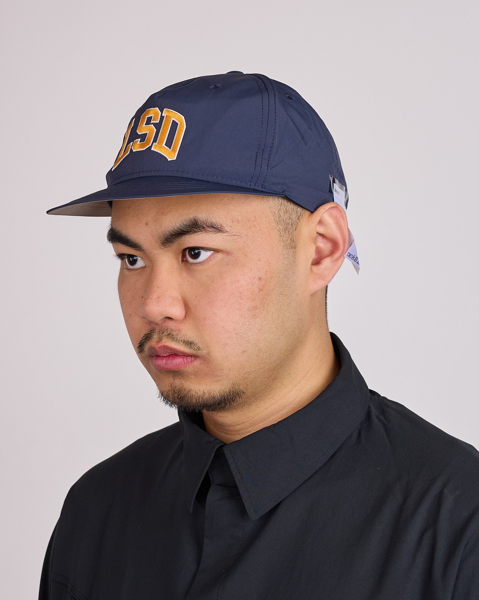 SATISFY FliteSilk LSD 5-Panel Pinch Cap Navy – LESS 17