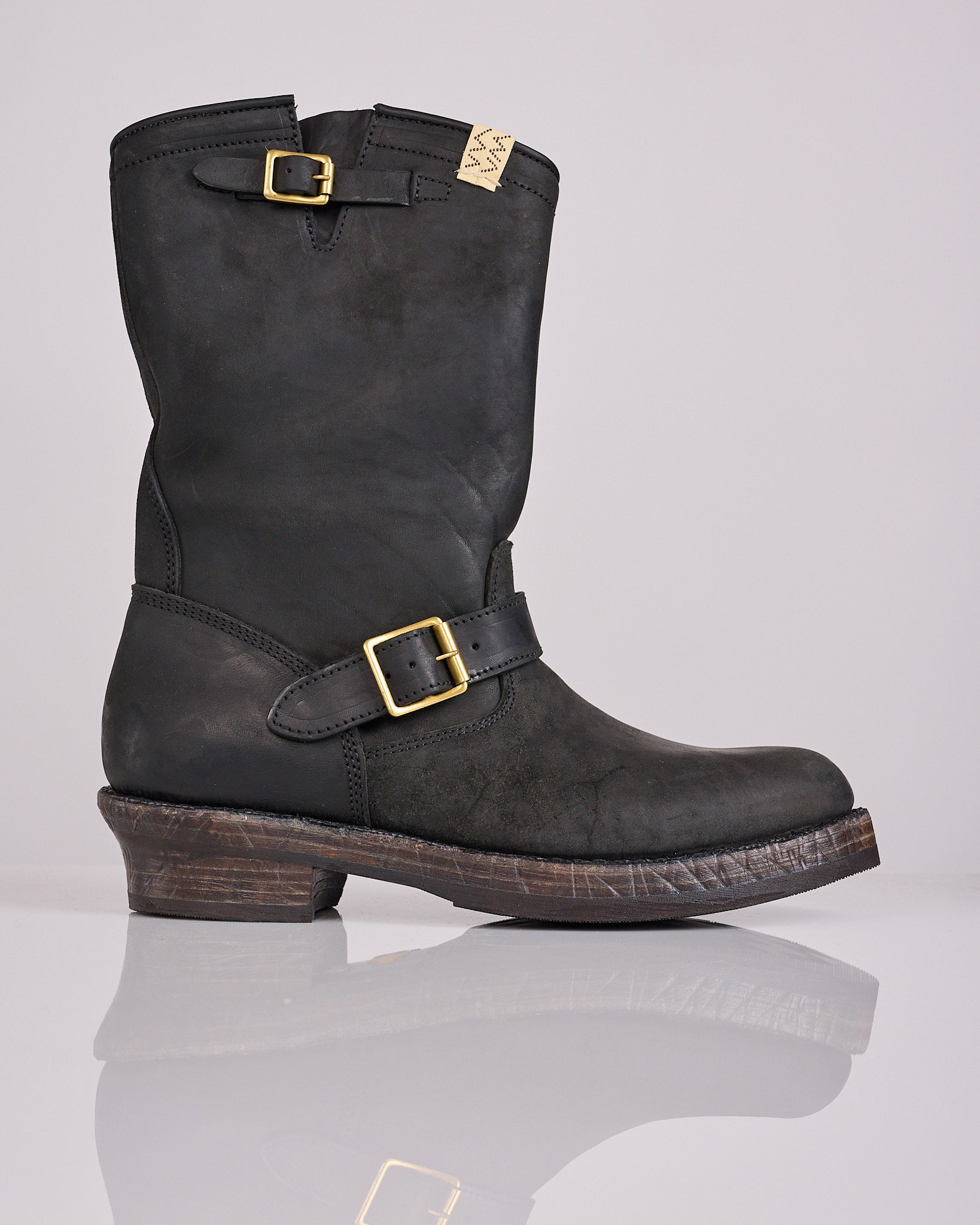 visvim T.W.O. Boot-Folk Black – LESS 17