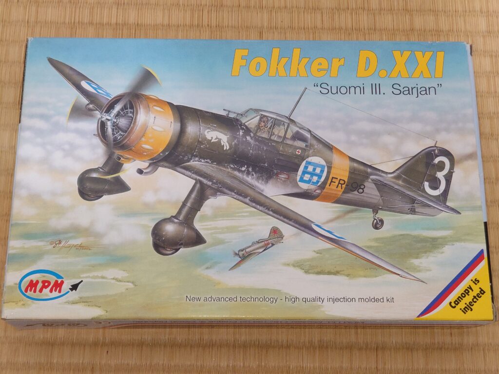 MPM フォッカーD-21(フィンランド空軍) 製作記① | 模型大隊戦闘日誌
