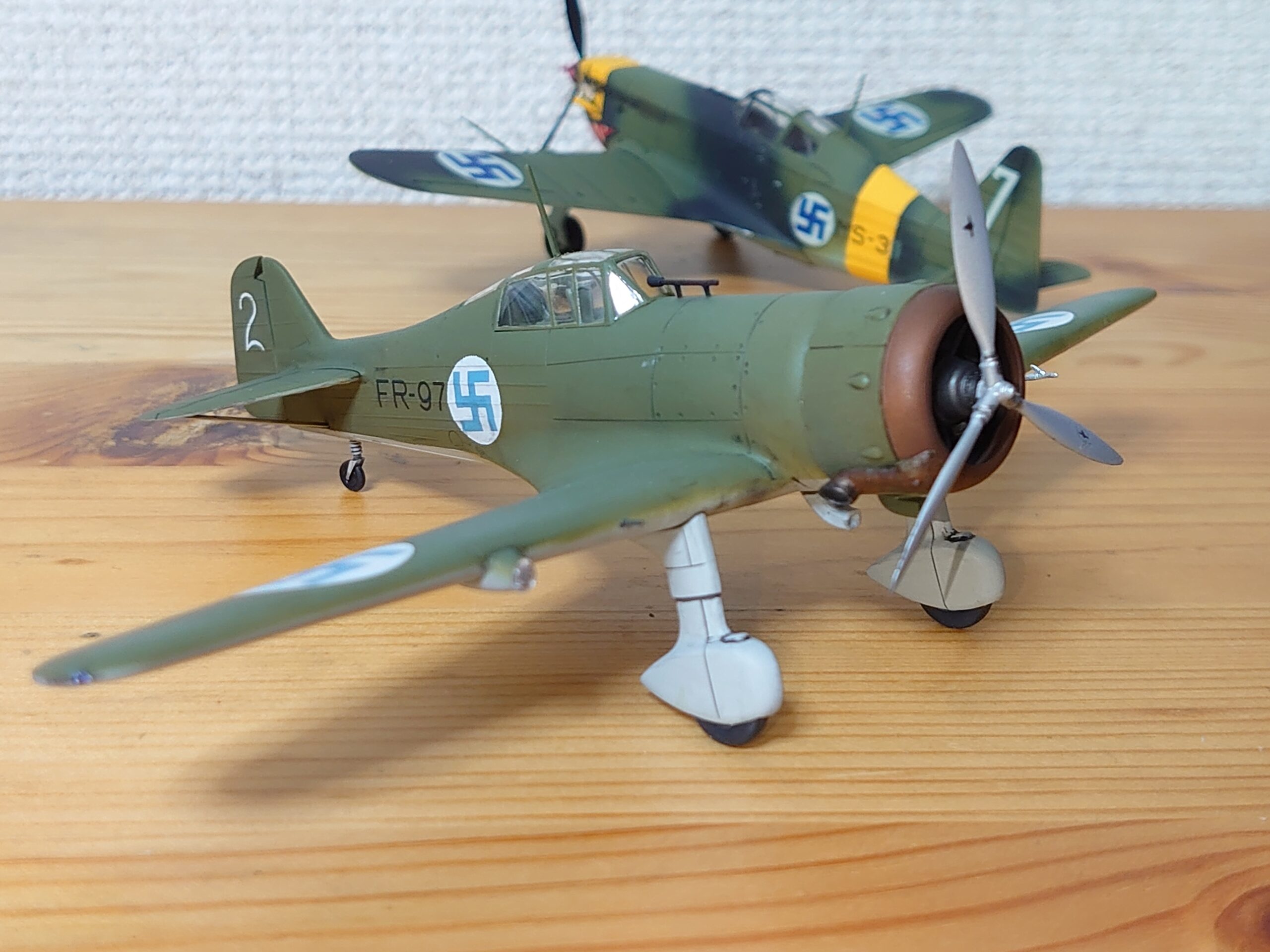 MPM フォッカーD-21(フィンランド空軍) 製作記⑤(完成) | 模型大隊戦闘日誌