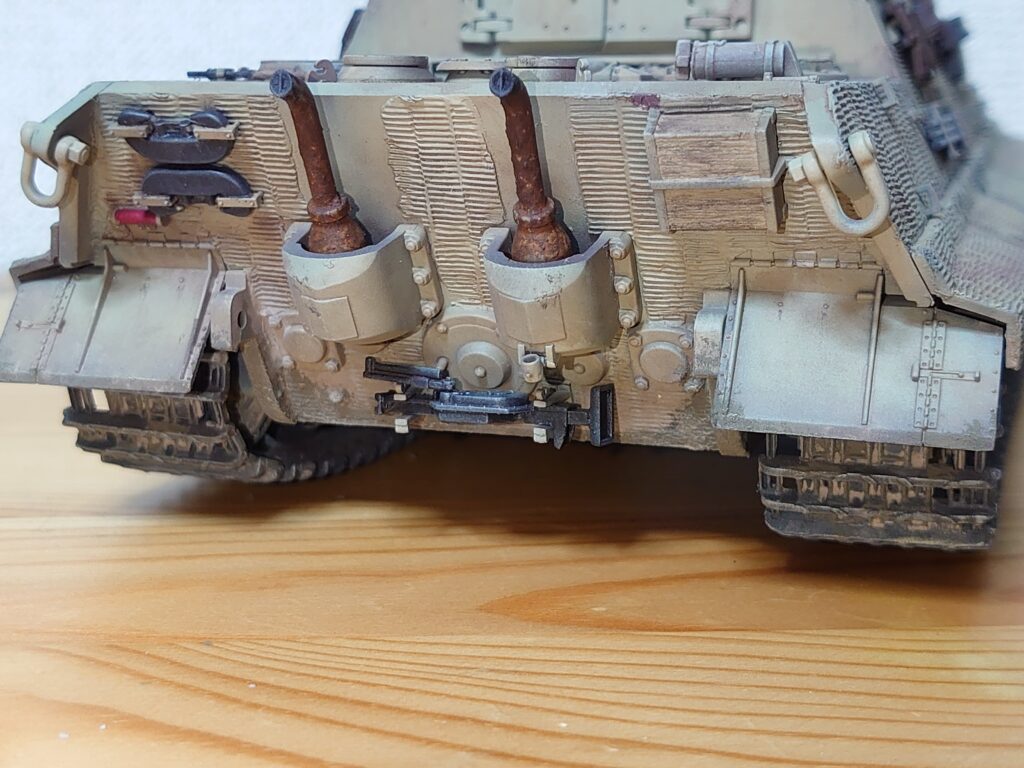 ドラゴン 1/35 ヤークトティーガー(ポルシェ型) 製作記⑧(完成) | 模型