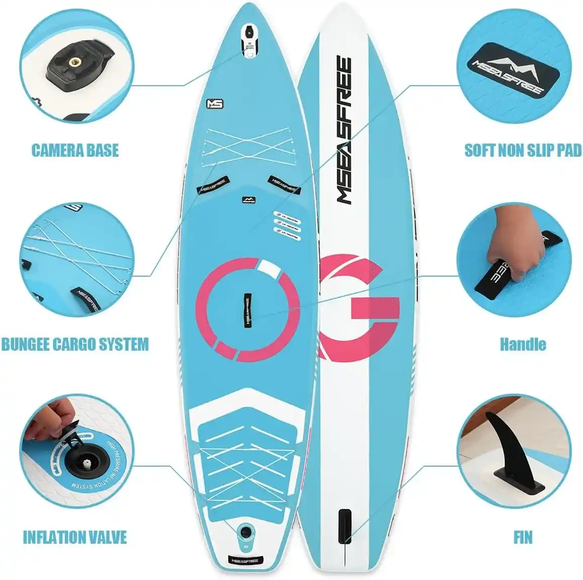 MseaSfree 335 x 86 Kamera Aparatlı Sup - Lethe Boards